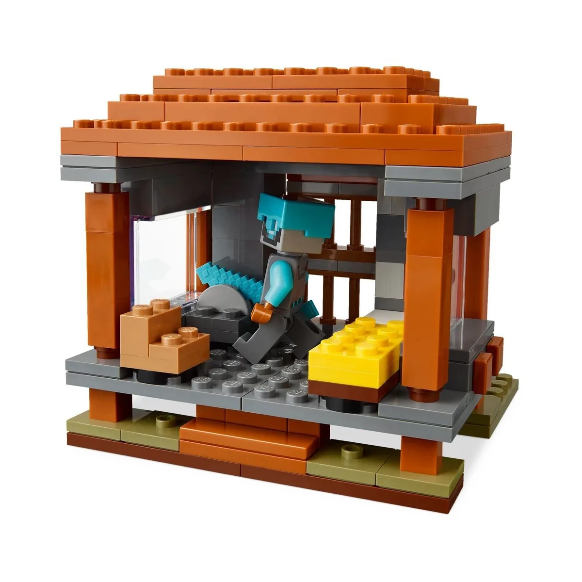 Конструктор LEGO Minecraft 21278 разноцветный для конструирования от 9 лет