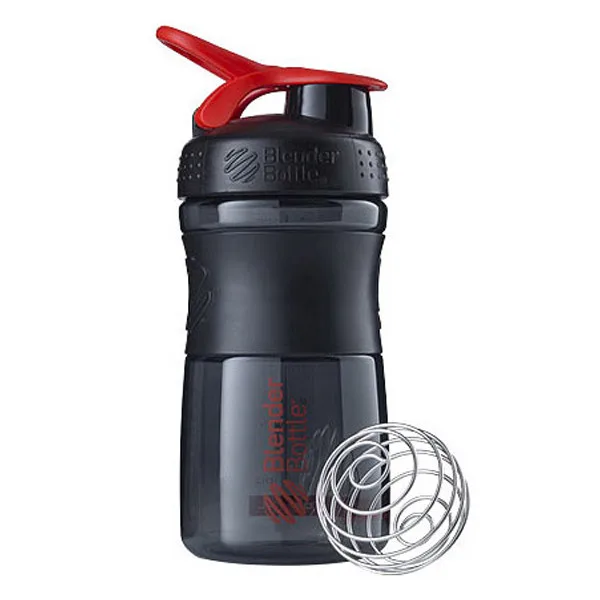 Шейкер BlenderBottle Tritan 590 мл Чорний Червоний
