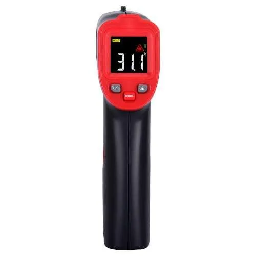ІЧ-пірометр WINTACT WT327A -50 до 400 °C кольоровий дисплей 12:1 алюміній 0,2 кг