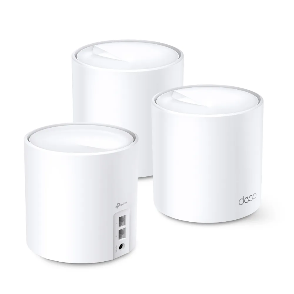 Система WiFi-Mesh TP-LINK Deco X20 AX1800, 1xGE LAN, 1xGE WAN, 3мод