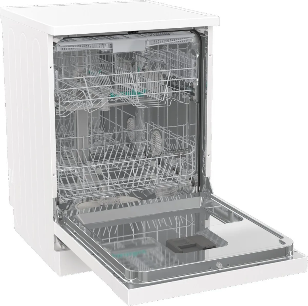 Посудомийна машина Gorenje, 16 комплектів, клас енергоефективності A+++, ширина 60 см, з дисплеєм, 3 кошиками, системою AquaStop,