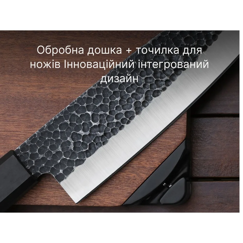 Набір ножів для кемпінгу NexTool сталь 30Cr13 360х125х40 мм коричневий