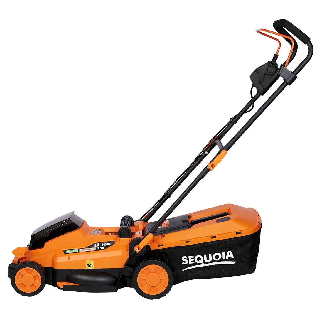 Акумуляторна газонокосарка SEQUOIA SBL2033B-EV 20В, 1x4А·год, ширина скошування 33 см, об'єм травозбірника 30 л, висота скошування