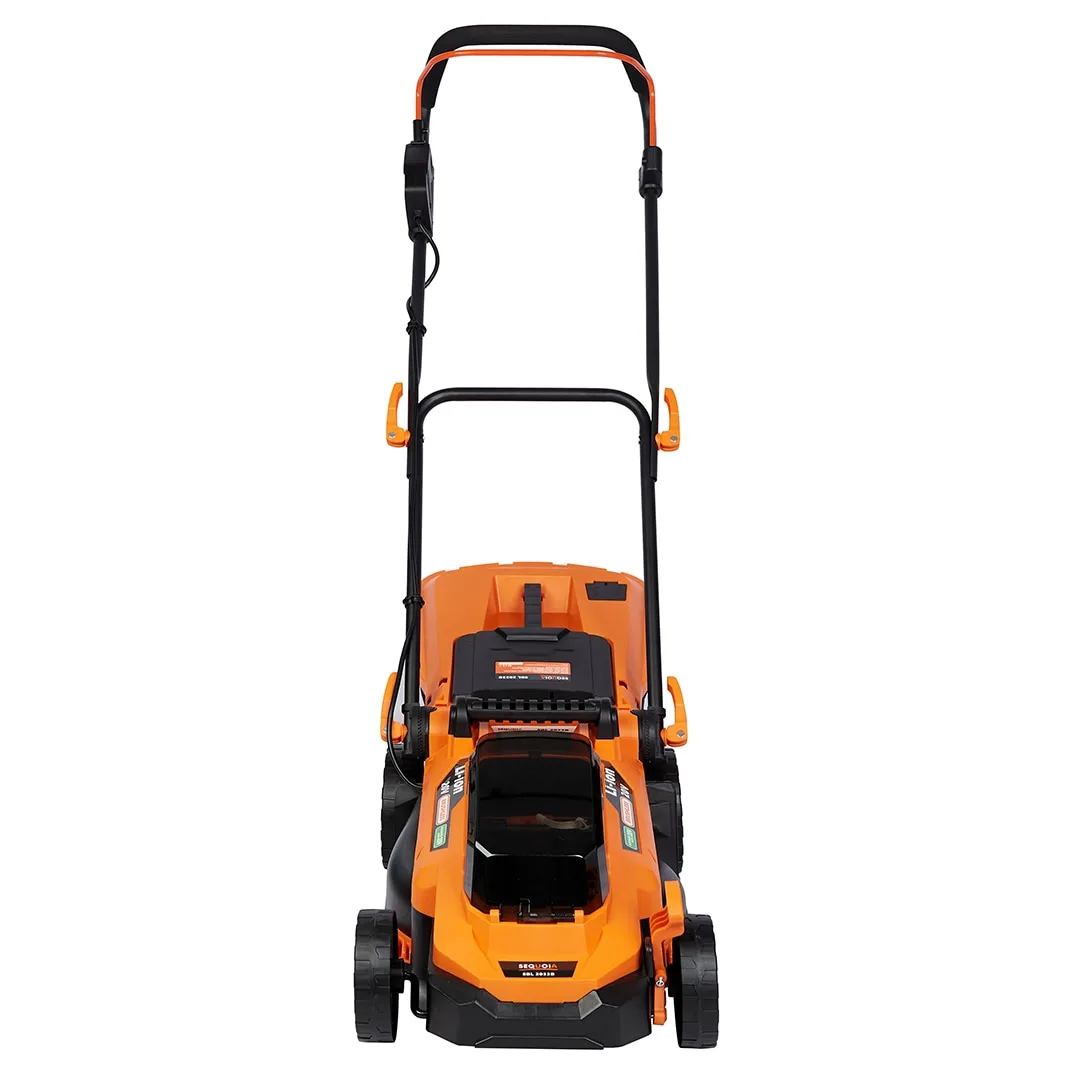 Акумуляторна газонокосарка SEQUOIA SBL2033B-EV 20В, 1x4А·год, ширина скошування 33 см, об'єм травозбірника 30 л, висота скошування