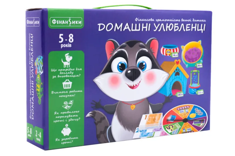 Настільна гра Vladi Toys для дітей від 5 років картон 78 деталей кольорова