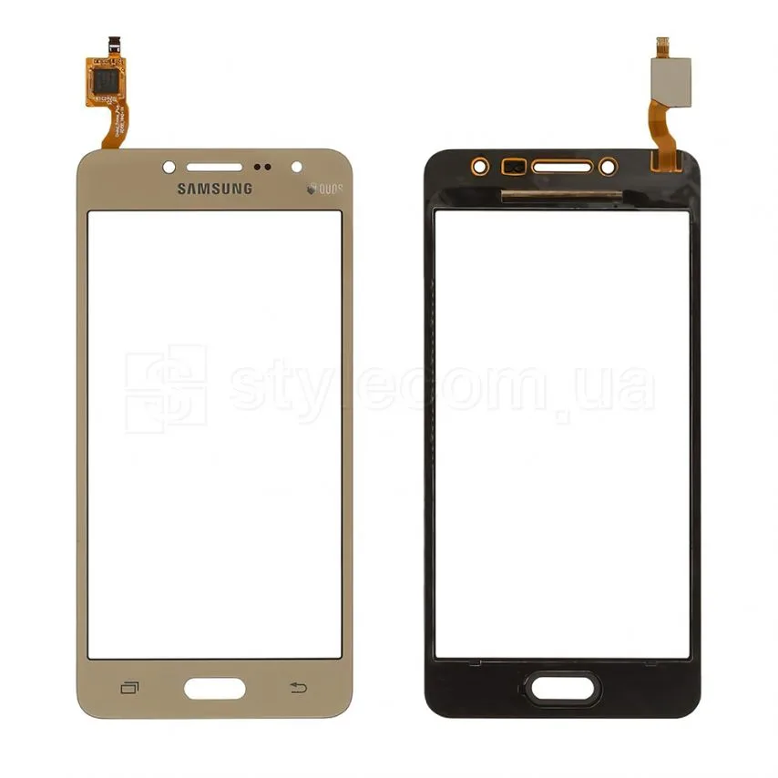 Тачскрін Samsung сенсор 5 дюймів золотий High Quality