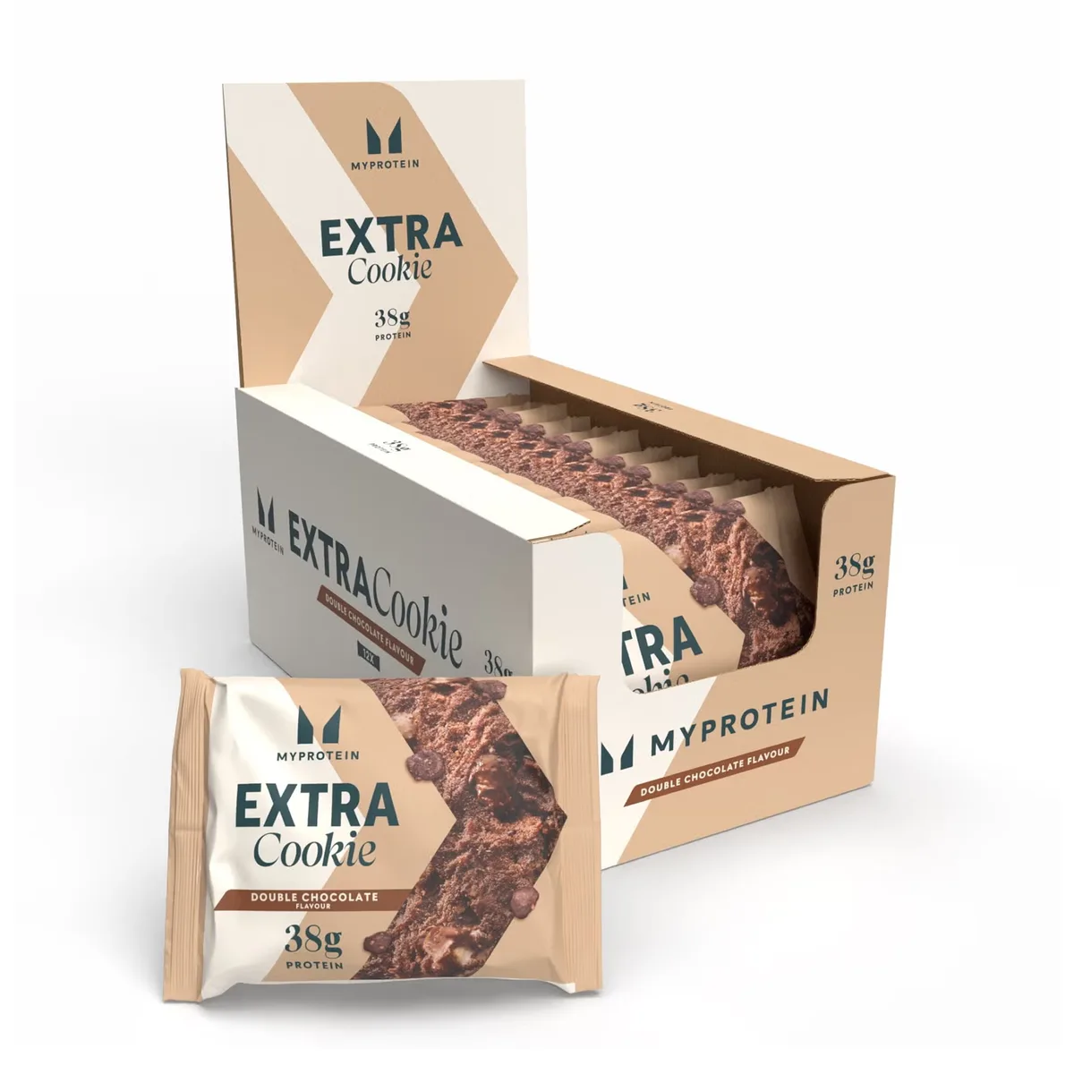 Пісочне печиво Myprotein Double Chocolate 12x75g шоколадне