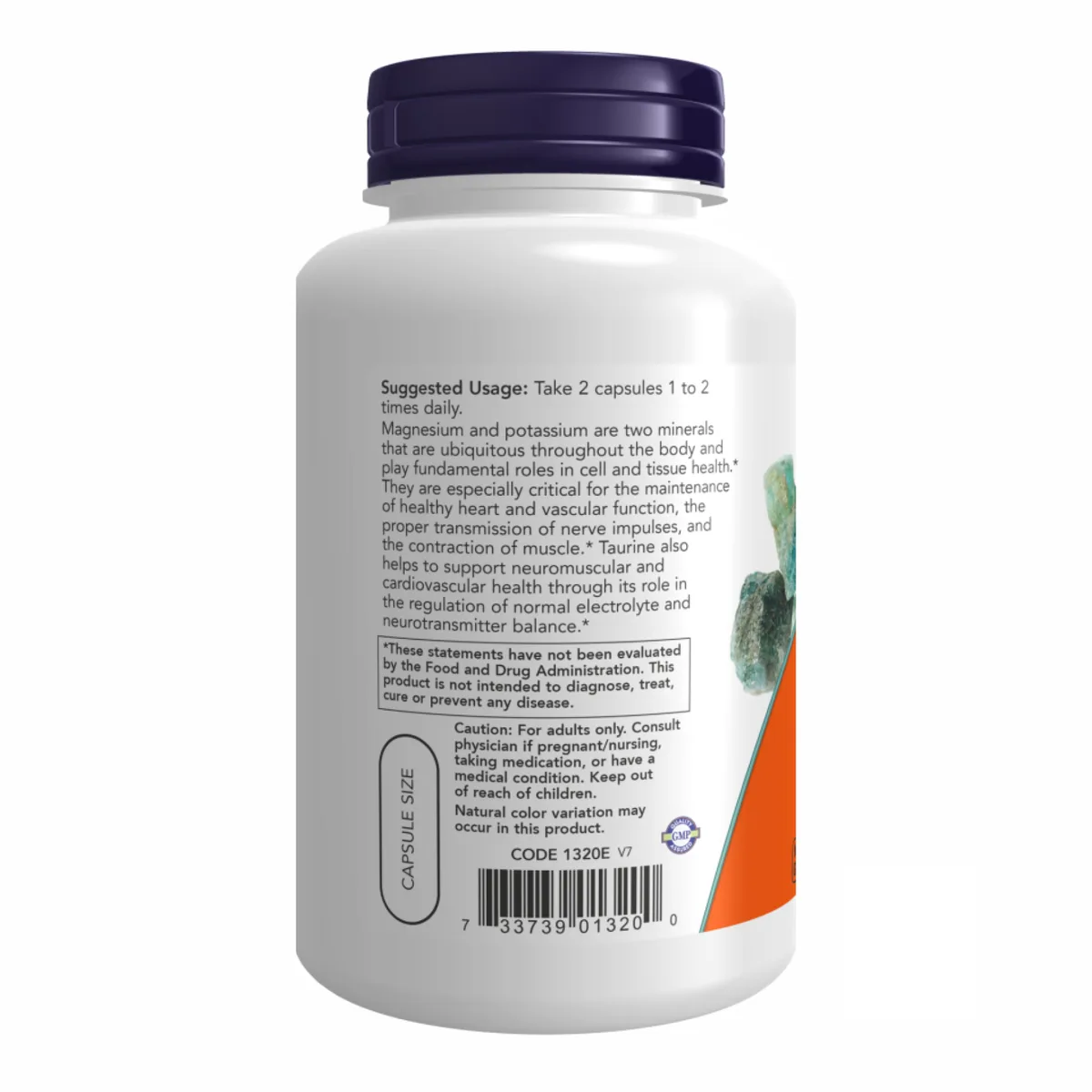 Now Foods Magnesium Potassium Aspartate 120 vcaps