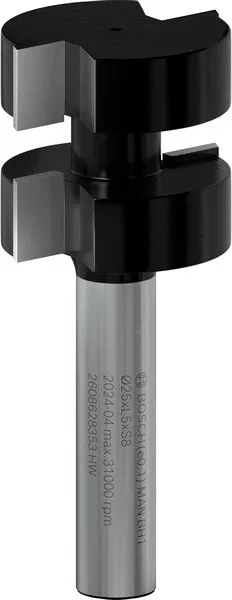Фреза гребенева Bosch Professional S8 D25 L5 для обробки деревини.