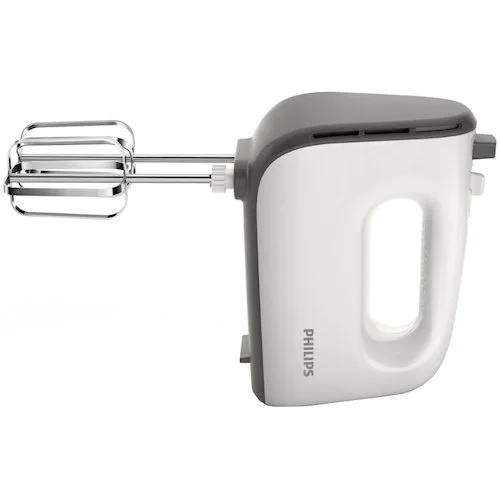 Ручний міксер Philips 450 Вт пластик 16х19х9 см білий сірий