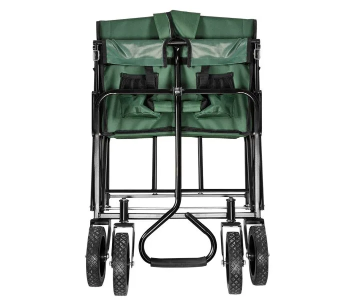 Візок садовий Neo Tools нейлон сталь 90x50x113 см зелений
