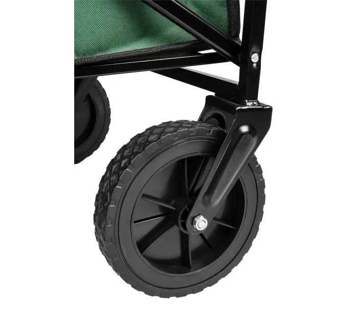 Візок садовий Neo Tools нейлон сталь 90x50x113 см зелений