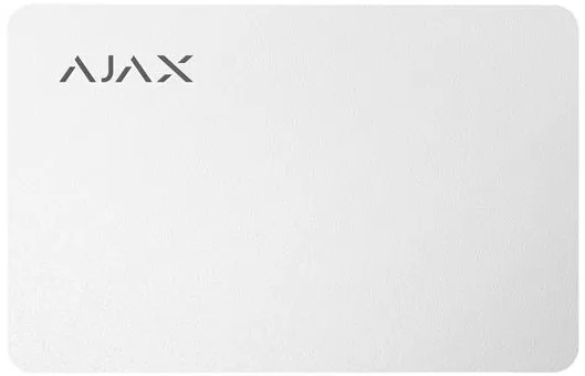 Картка Ajax Pass 3шт, jeweller, безконтактна, білий (23496.89.WH)