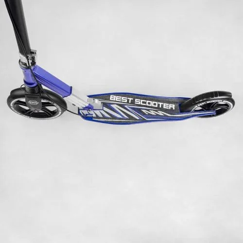 Алюмінієвий самокат Best Scooter з амортизатором та PU колесами для дітей та дорослих міський скейтборд.