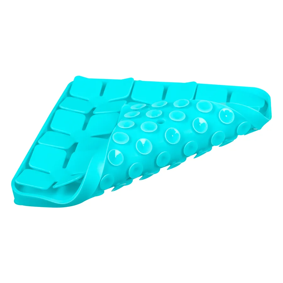 Килимок для пошуку корму WAUDOG Silicone 20,5х20,5х1,7 см силіконовий блакитний