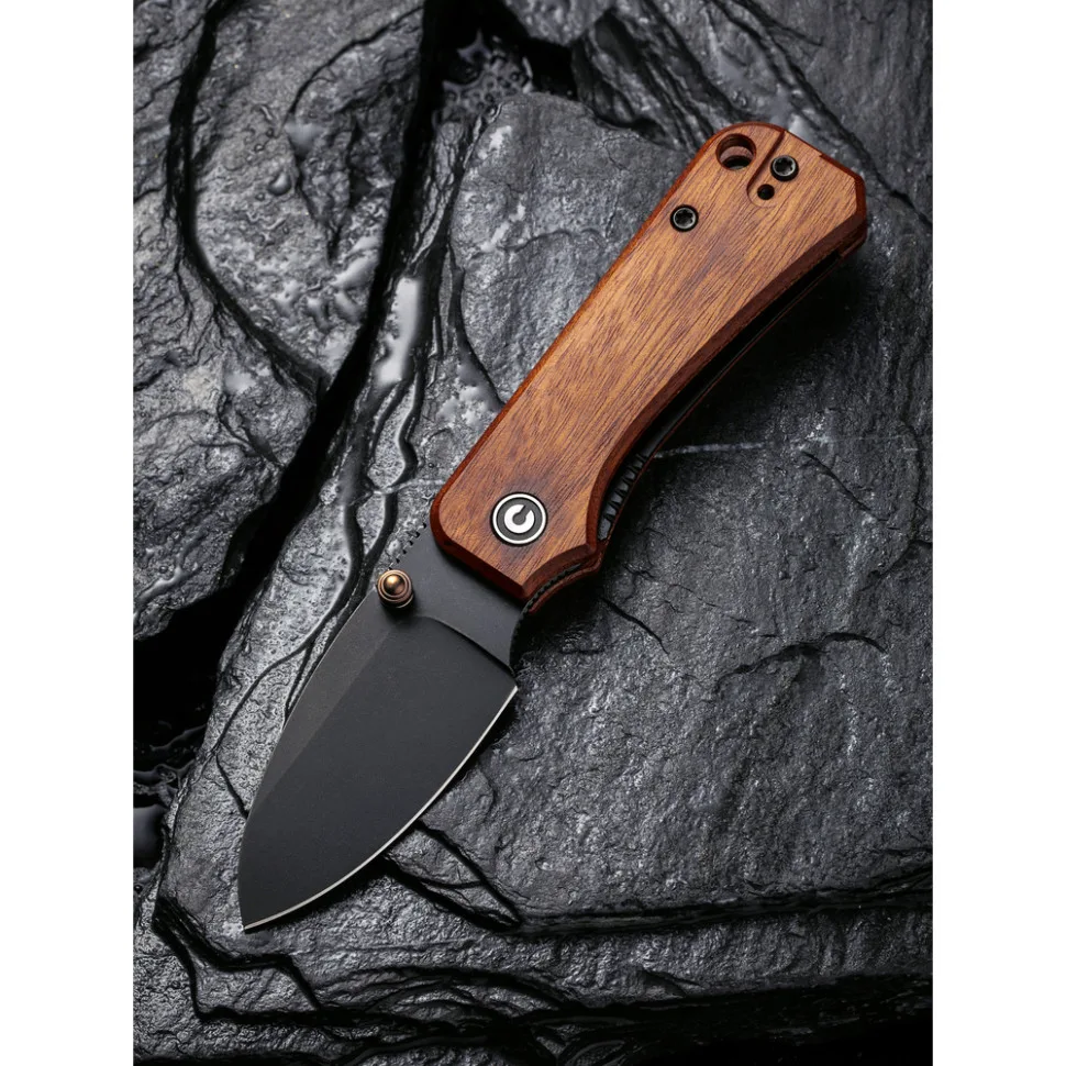 Ніж складаний кишеньковий Civivi Nitro-V 59,4 мм Деревина Guibourtia Коричневий