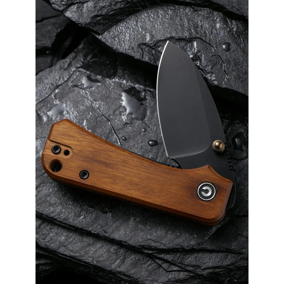 Ніж складаний кишеньковий Civivi Nitro-V 59,4 мм Деревина Guibourtia Коричневий