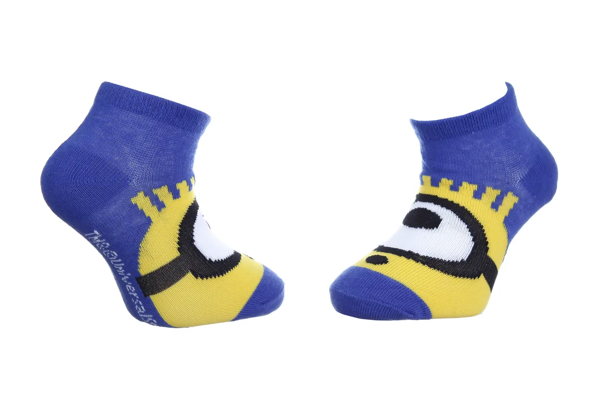 Шкарпетки MINIONS 55% бавовна 31-34 синій