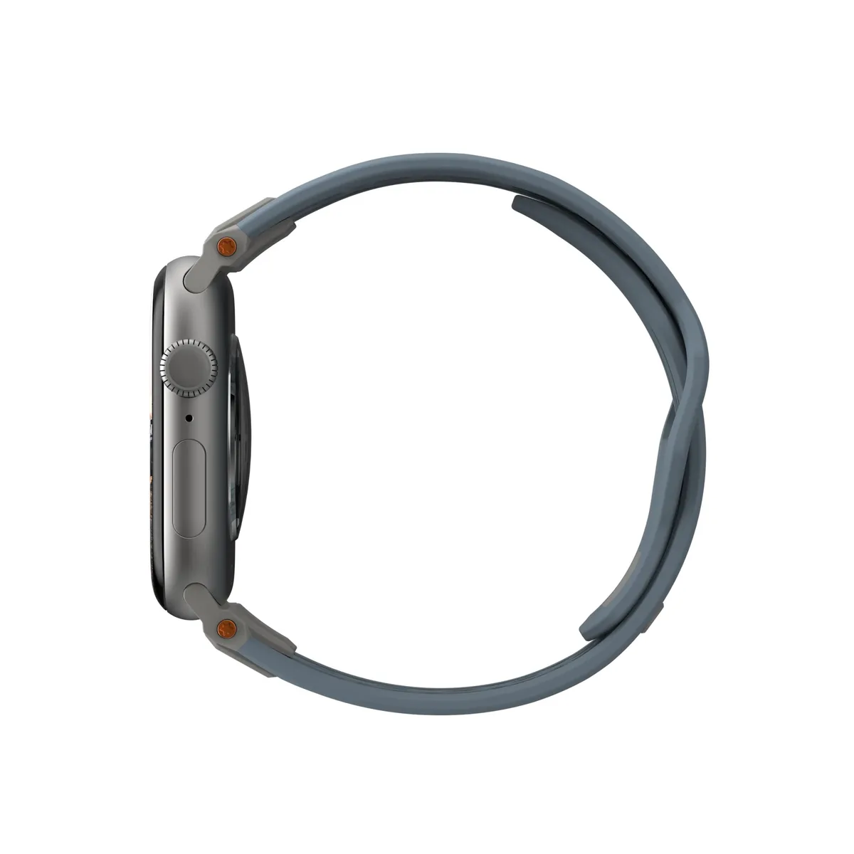 Ремешок UAG для Apple Watch Ultra 2/Ultra-49-45-44мм, Monarch, Cloud Blue/Titanium