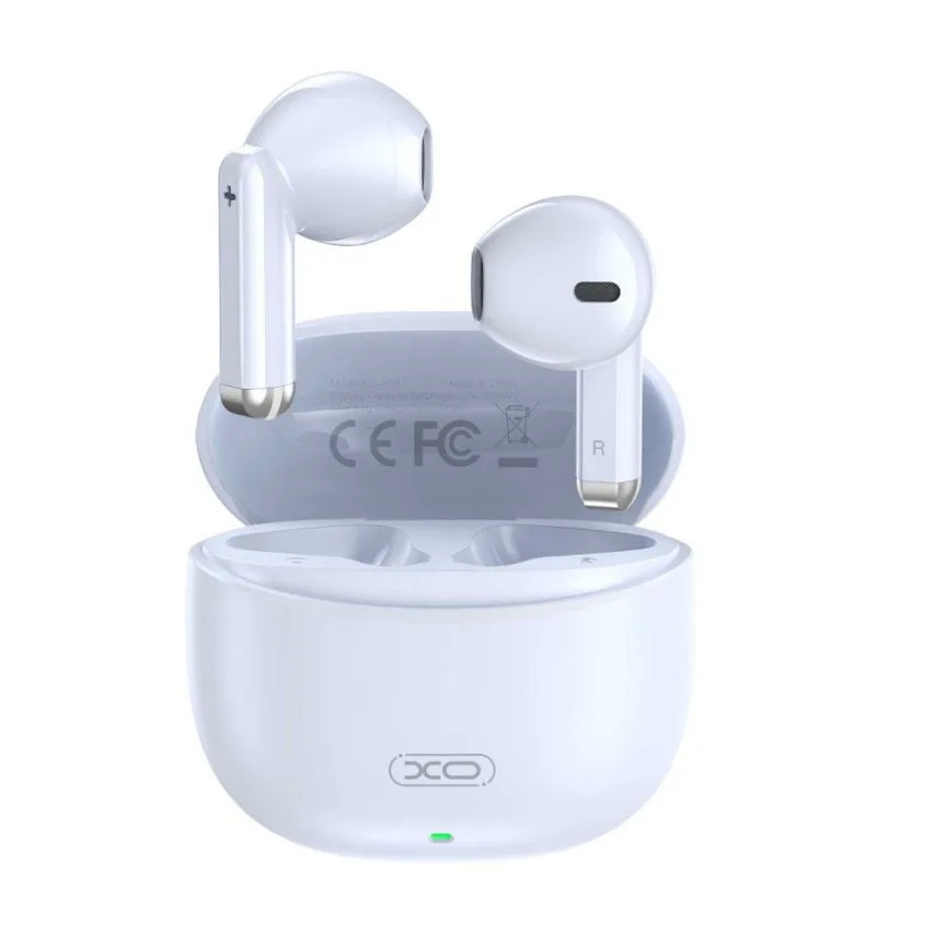 Навушники Bluetooth XO вкладиші PC+ABS блакитні