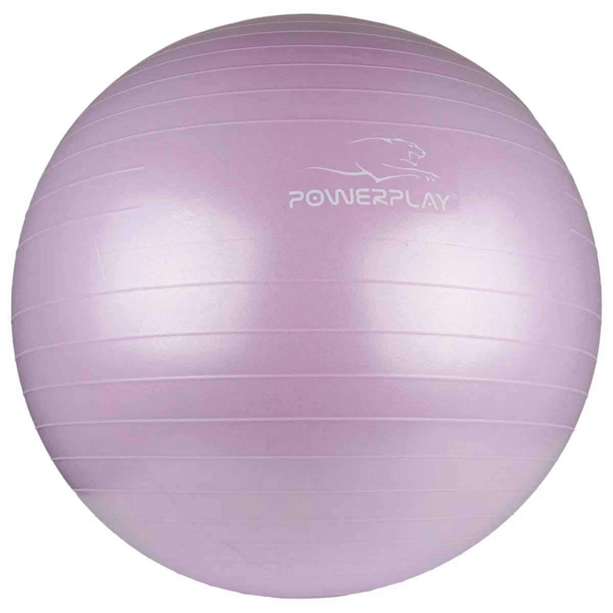М'яч для фітнесу Active Point PVC 65 см Ліловий з помпою