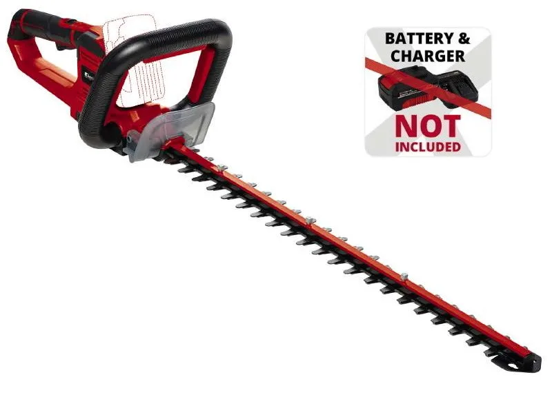 Акумуляторний кущоріз Einhell GE-CH 18/60 Li - Solo 18В PXC, 60 см, крок різу 22 мм, вага 2.9 кг, без батареї та зарядного пристро