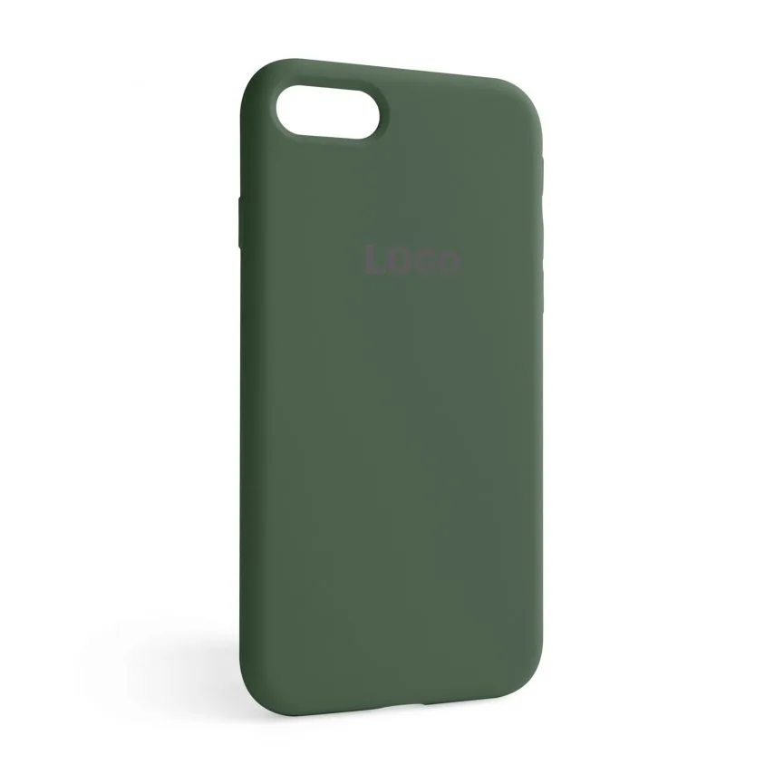 Силиконовый чехол для Apple iPhone 7 8 SE 2020 зеленый
