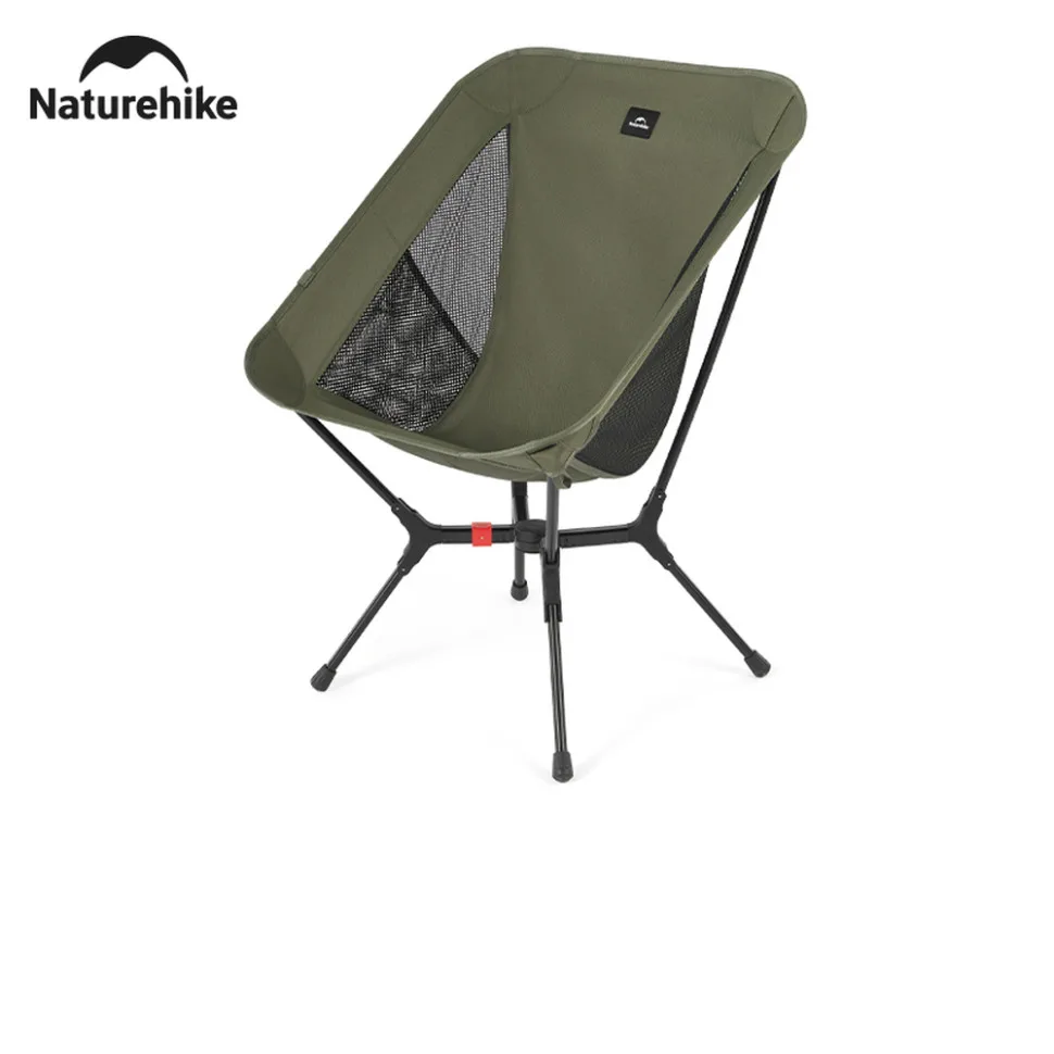 Стілець складаний ультралегкий Naturehike алюміній М оливковий