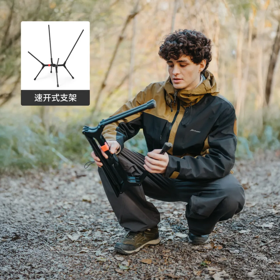 Стілець складаний ультралегкий Naturehike алюміній М оливковий