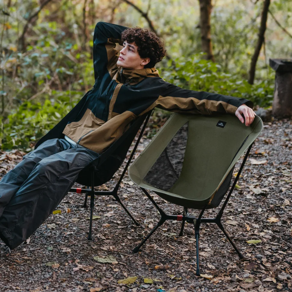 Стілець складаний ультралегкий Naturehike алюміній М оливковий