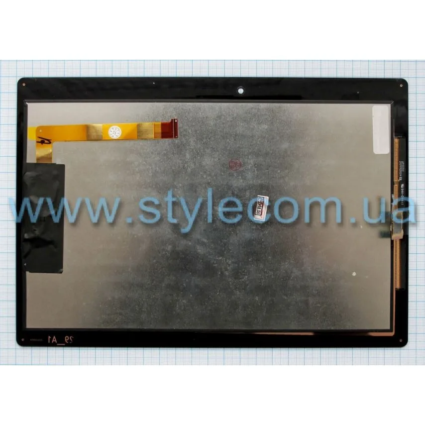 Дисплей Lenovo LCD 10,1 дюйм чорний з сенсорним екраном Original Quality