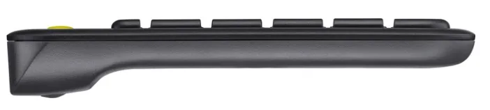 Клавіатура Logitech бездротова мембранна з сенсорною панеллю 139,9х354,3 мм Чорна