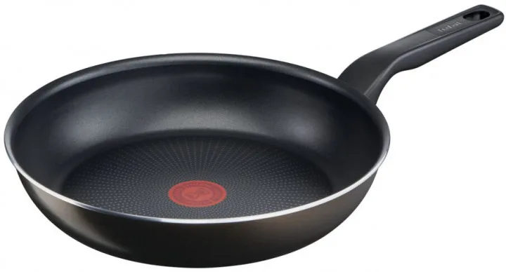 Сковорода Tefal XL Intense 26 см, алюмінієва, чорного кольору.