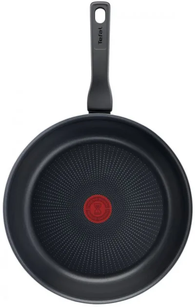Сковорода Tefal XL Intense 26 см, алюмінієва, чорного кольору.