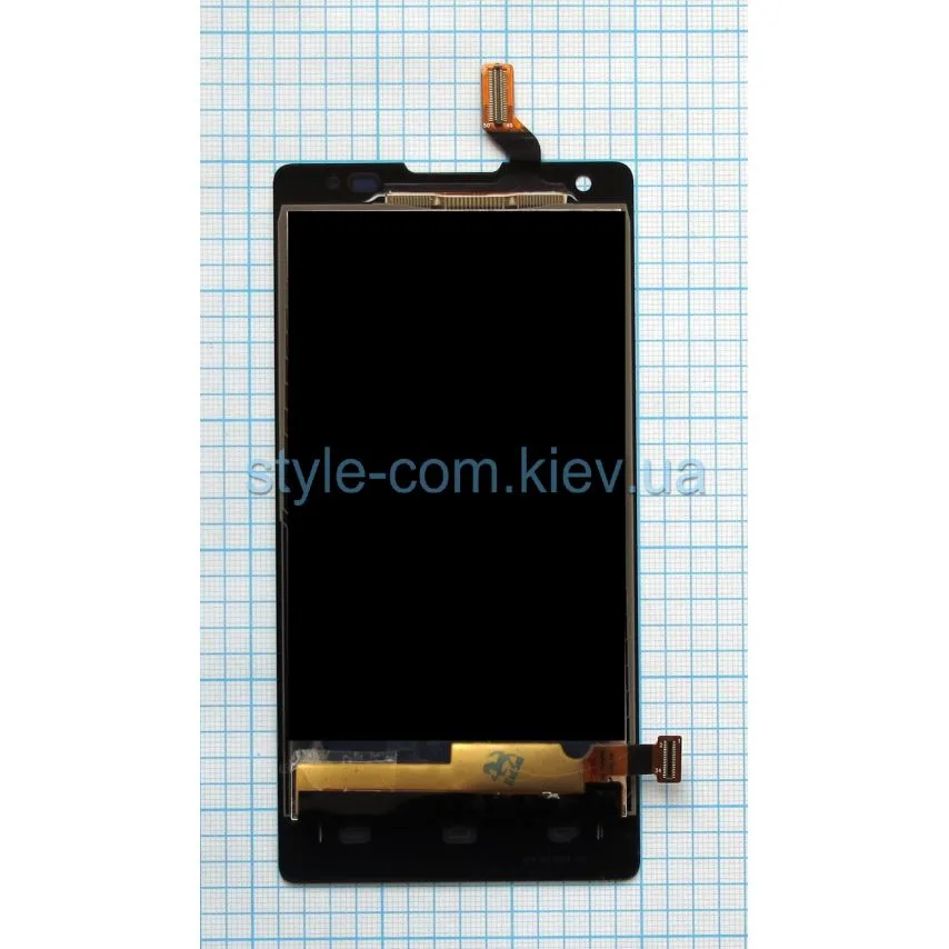 Дисплей IPS LCD 5,5 дюймів Huawei чорний з тачскріном High Quality