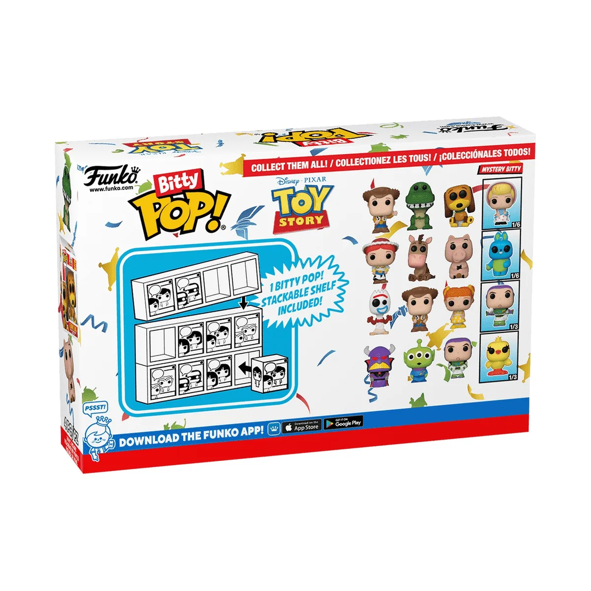 Набор подарочный Funko POP (Bitty): История игрушек - Зург 4 шт.