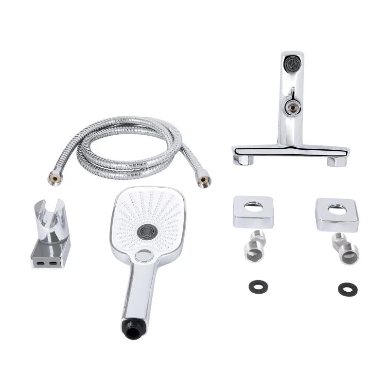 Смеситель для ванны Qtap Tern 259 однорычажный латунь хромированный 190х210х105 мм