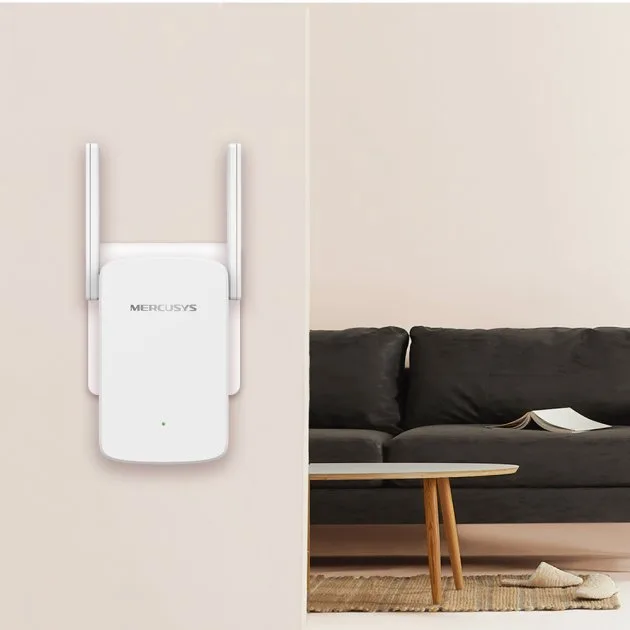 Ретранслятор Mercusys Wi-Fi 1200 Мбіт/с 2,4 ГГц 5 ГГц Білий