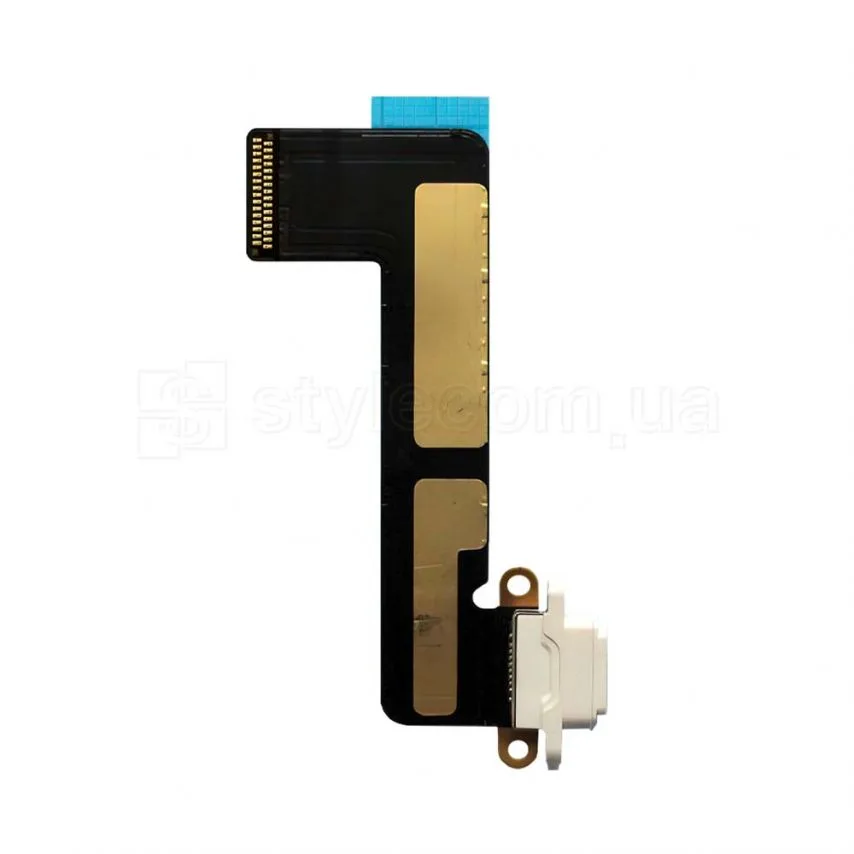 Шлейф High Quality для iPad Mini білий з роз'ємом живлення