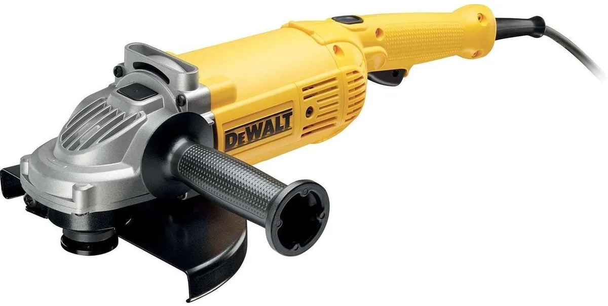 Шліфмашина кутова DeWALT 2200Вт 230мм 6600об/хв для металу та бетону болгарка 5.2кг