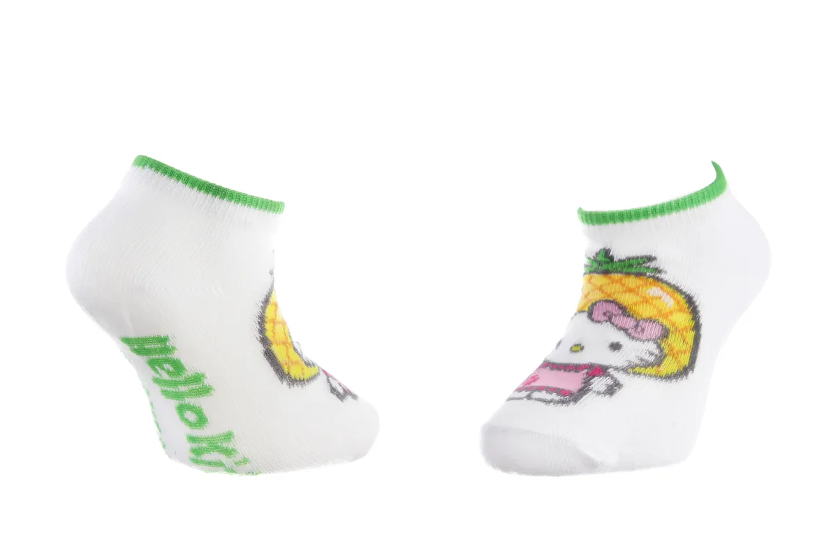Шкарпетки Hello Kitty бавовна 35-38 білий