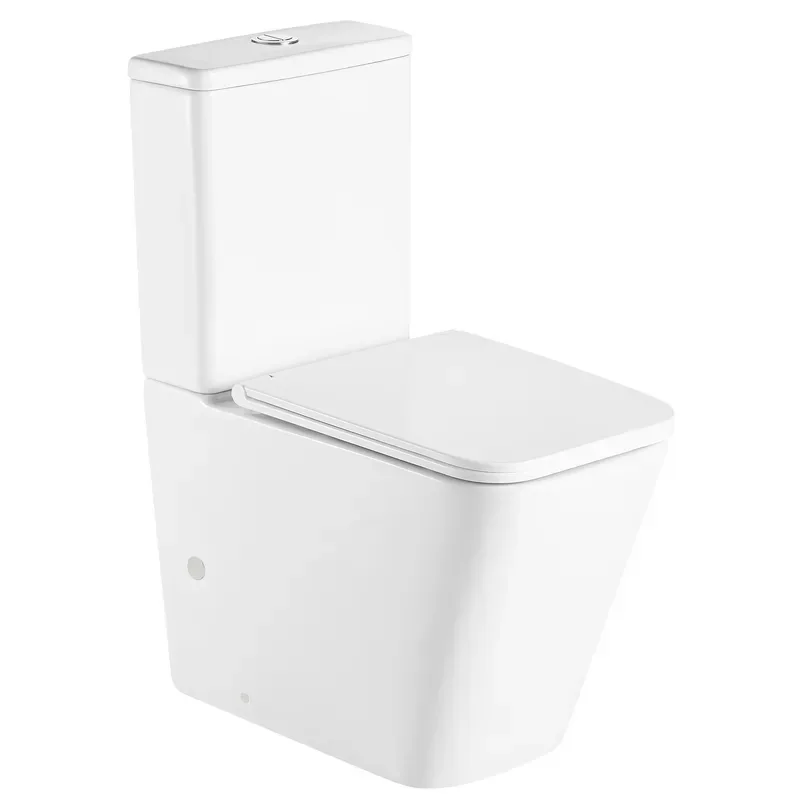 Унітаз-компакт MIXXUS PREMIUM санітарна порцеляна 610х365х825 мм Білий RIMLESS