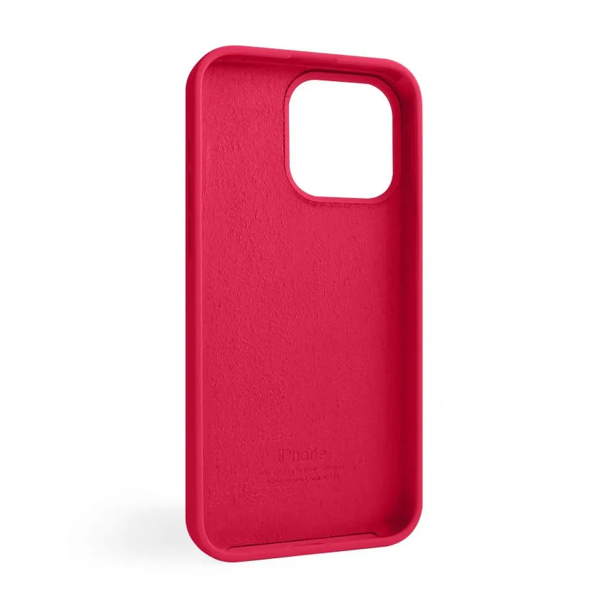 Чохол силіконовий для Apple iPhone 15 Pro Max червоний