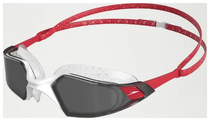 Окуляри для плавання SPEEDO силікон уні One Size червоний