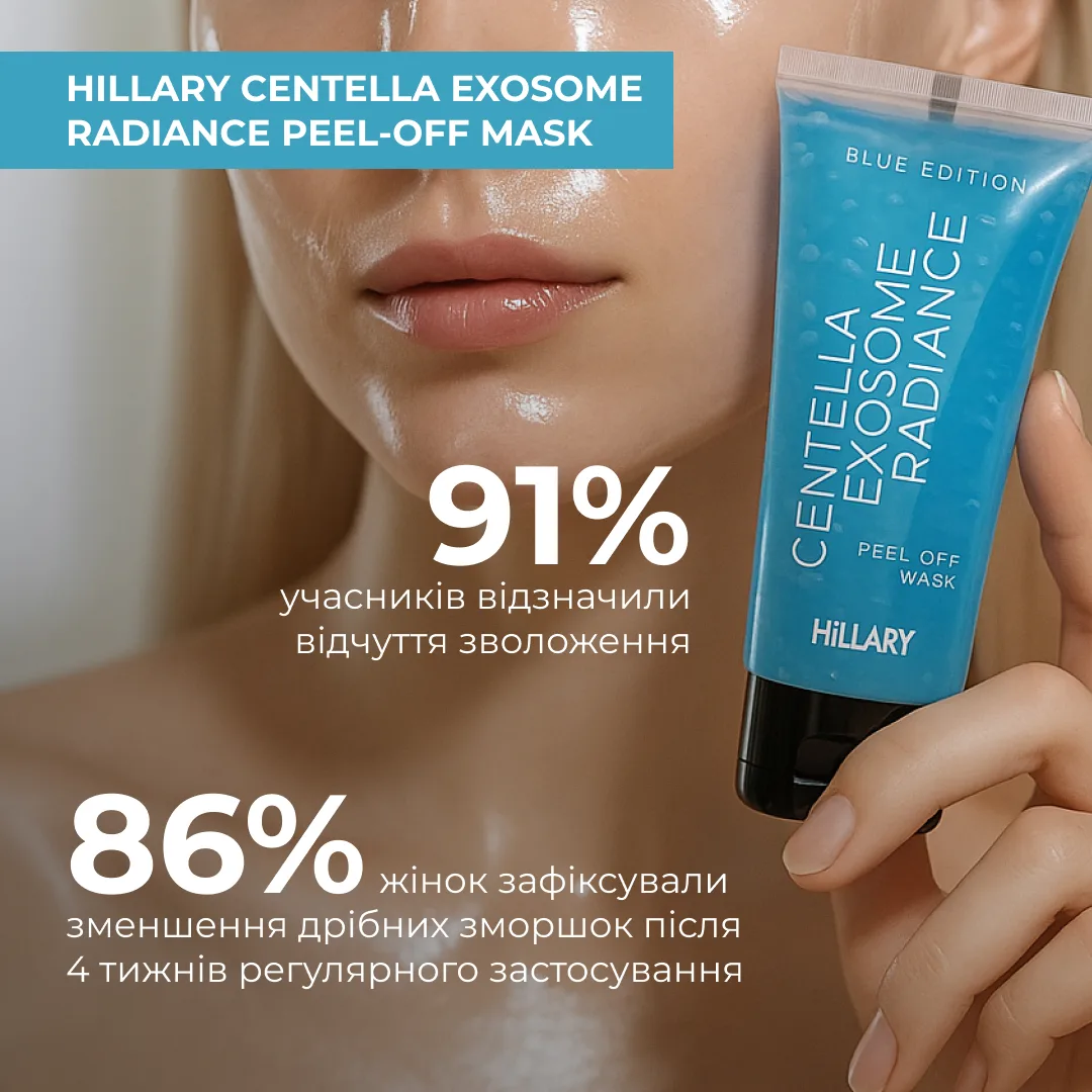 Комплект проти тьмяності шкіри обличчя та сухості губ Hillary Set Against Dull Skin and Dry Lips