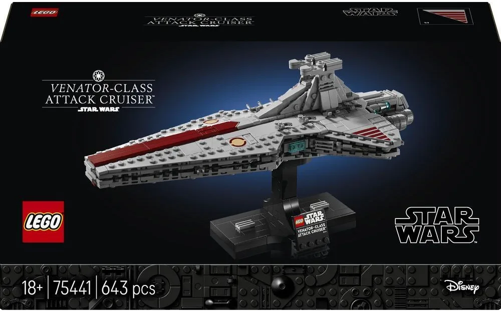 Конструктор LEGO Star Wars Зоряний крейсер класу «Венатор»
