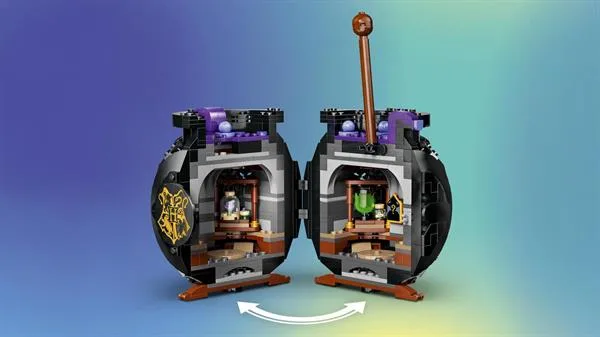 Конструктор LEGO Harry Potter Котел 652 деталі 28х26х10 см Червоний