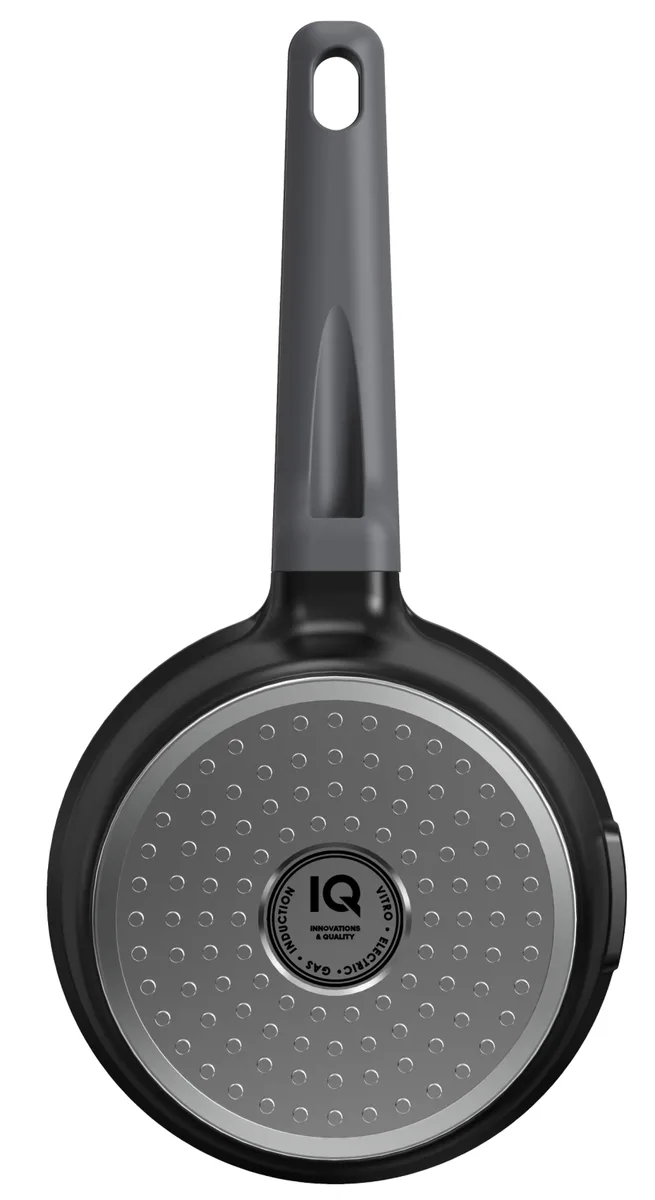 Ківш IQ литий алюміній 1.3 л 16 см чорний