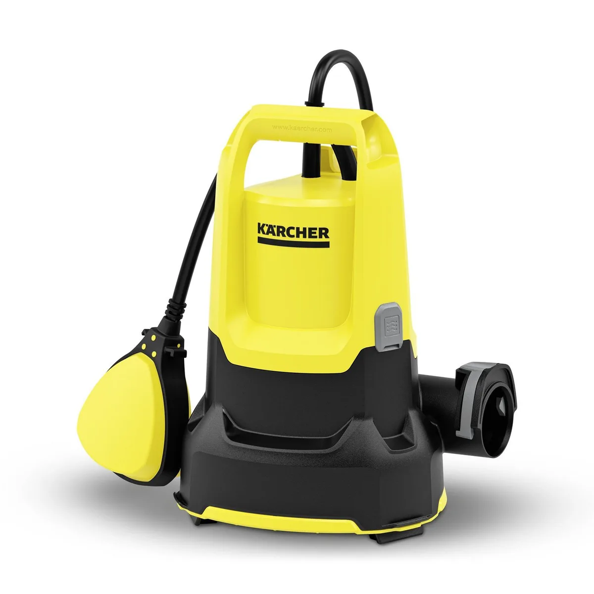 Дренажный насос для чистой воды Karcher SP 9000 Flat, 280 Вт, производительность 9 куб м/ч, высота подъема 6 м, глубина погружения 7 м, вес 375 кг