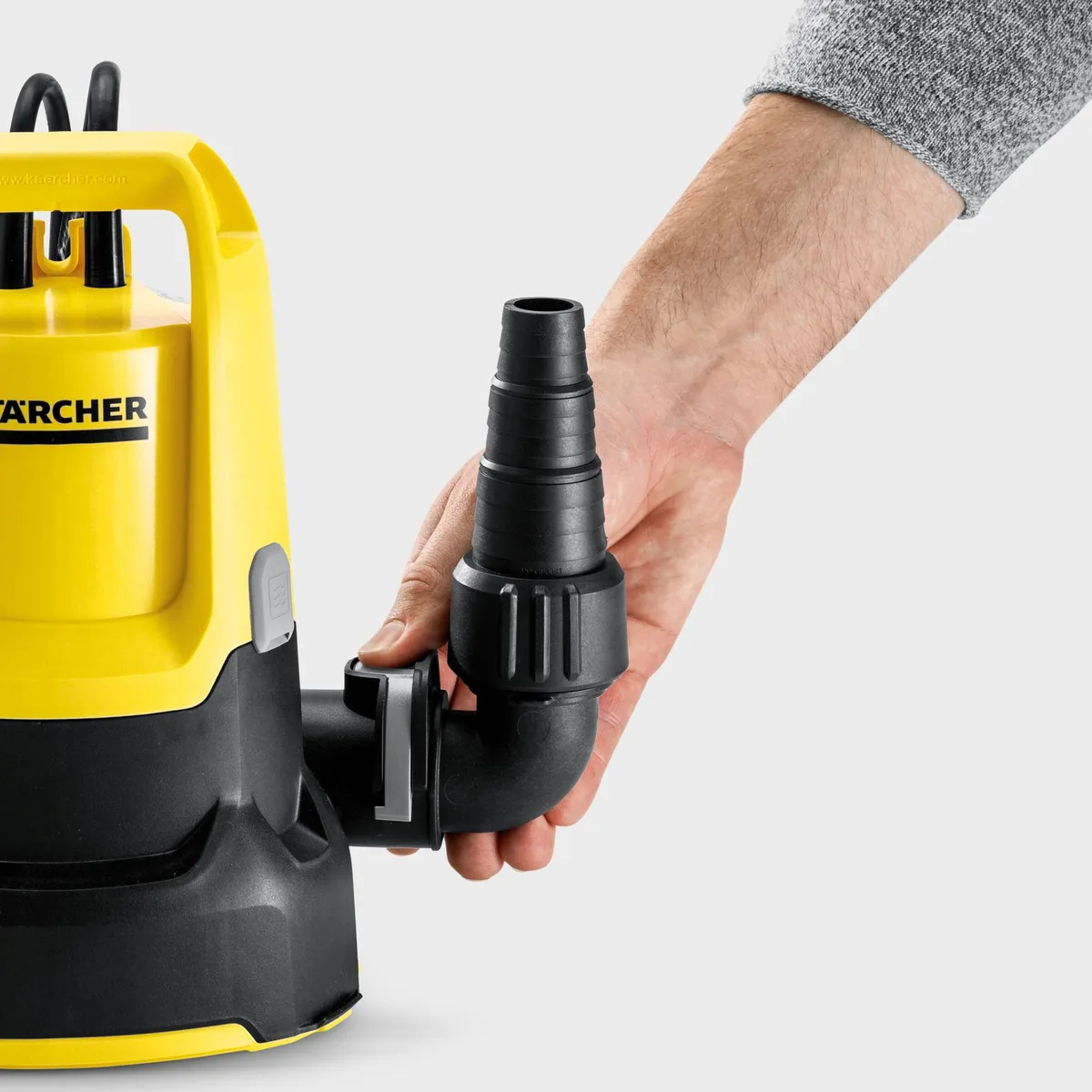 Дренажный насос для чистой воды Karcher SP 9000 Flat, 280 Вт, производительность 9 куб м/ч, высота подъема 6 м, глубина погружения 7 м, вес 375 кг